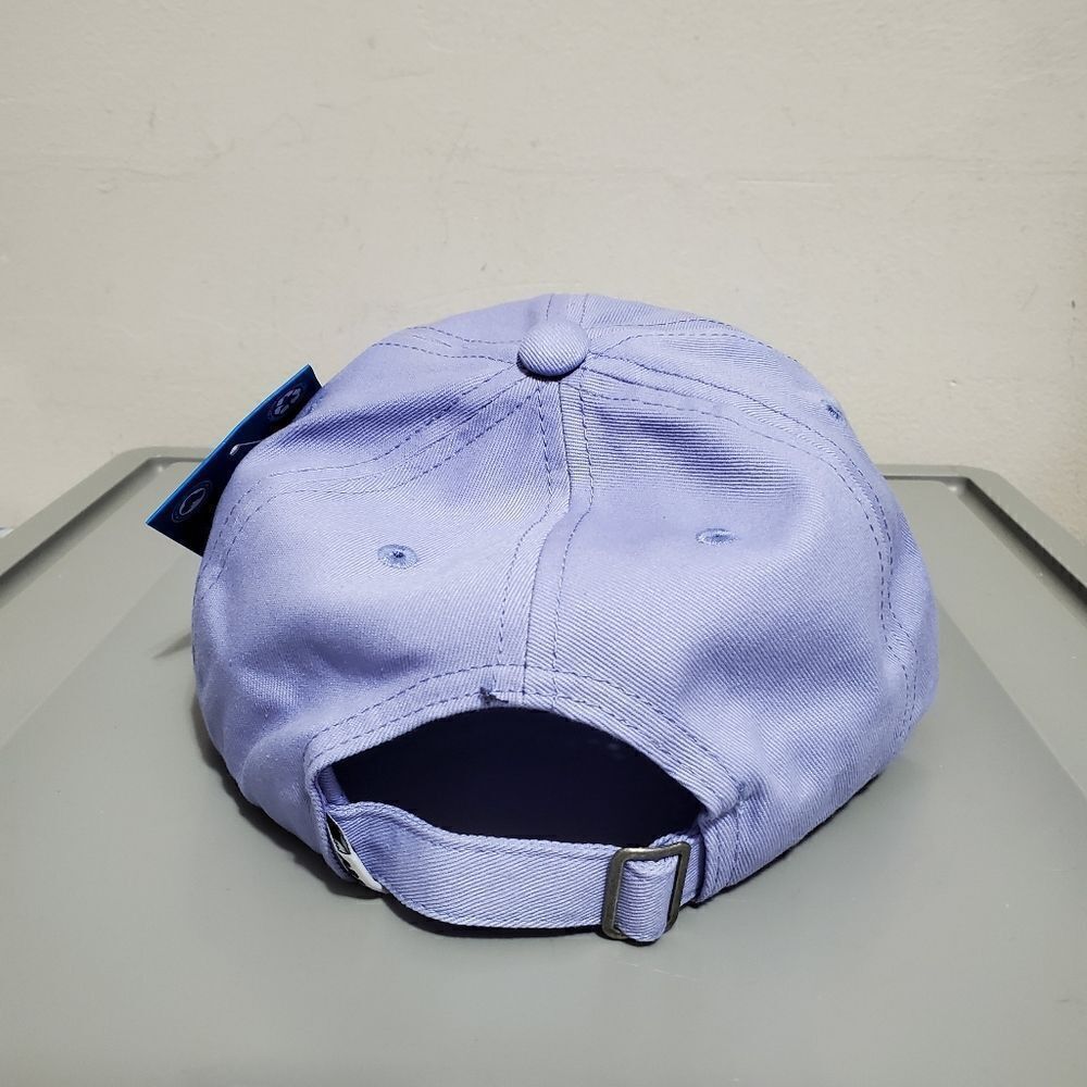 Obey Bold Label Organic Mens 6 Panel Strapback Digital Violet NWT - Picture 5 of 9